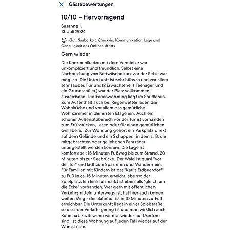 Haus Pröse Mit 2 Ferienwohnungen, 15 Minuten Zur Ostsee * Koserow