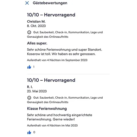 Haus Proese Mit 2 Ferienwohnungen, 15 Minuten Zur Ostsee Daire Koserow