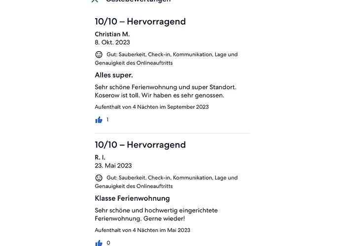 Lejlighed Haus Proese Mit 2 Ferienwohnungen, 15 Minuten Zur Ostsee Koserow