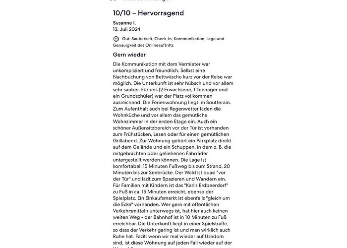 Haus Proese Mit 2 Ferienwohnungen, 15 Minuten Zur Ostsee * Koserow